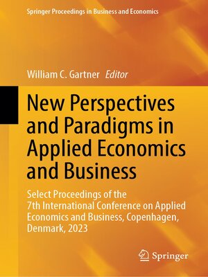 cover image of New Perspectives and Paradigms in Applied Economics and Business